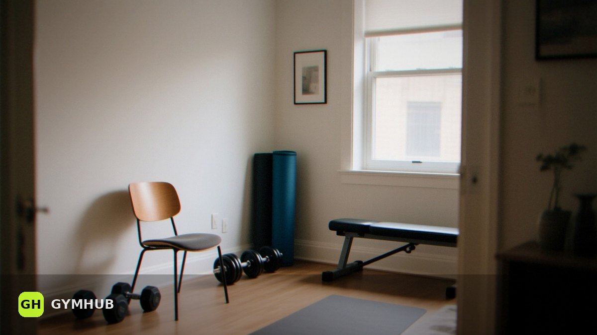 Chair and wall as home kit: what to check, plus twelve exercises