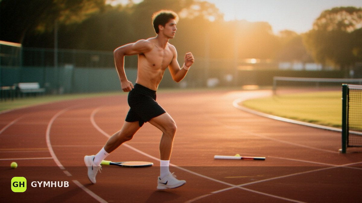 Tennis training: trunk rotation, shoulder and elbow