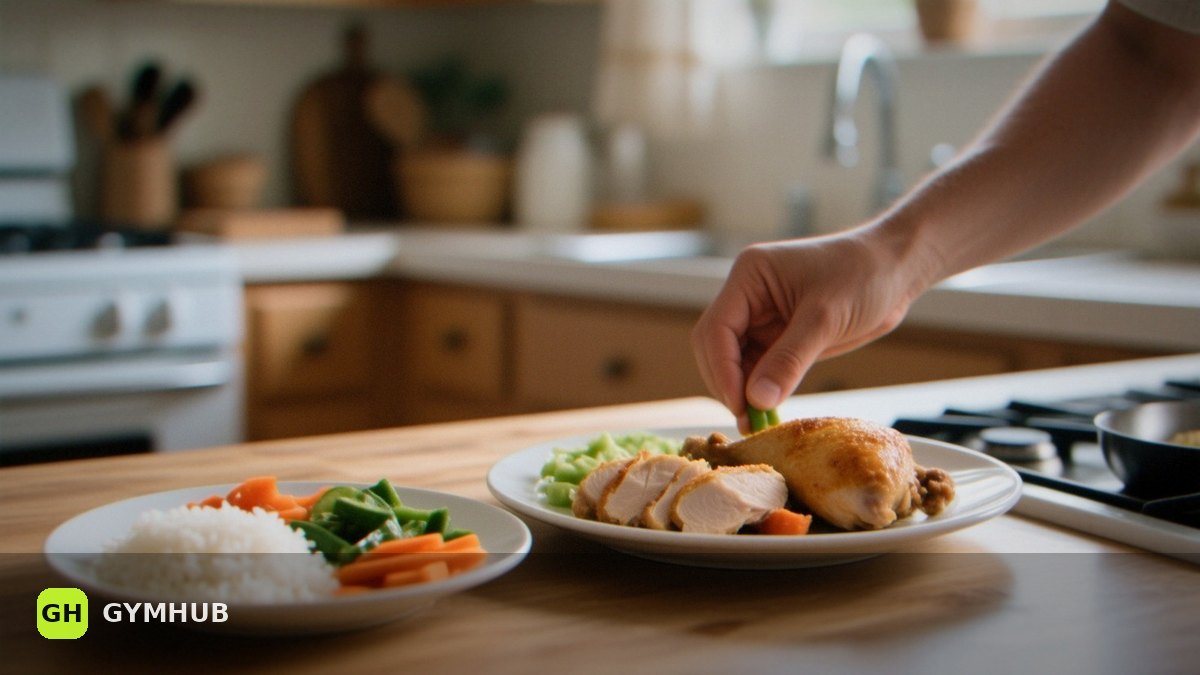 Packed lunch for work: building a plate with protein and fibre