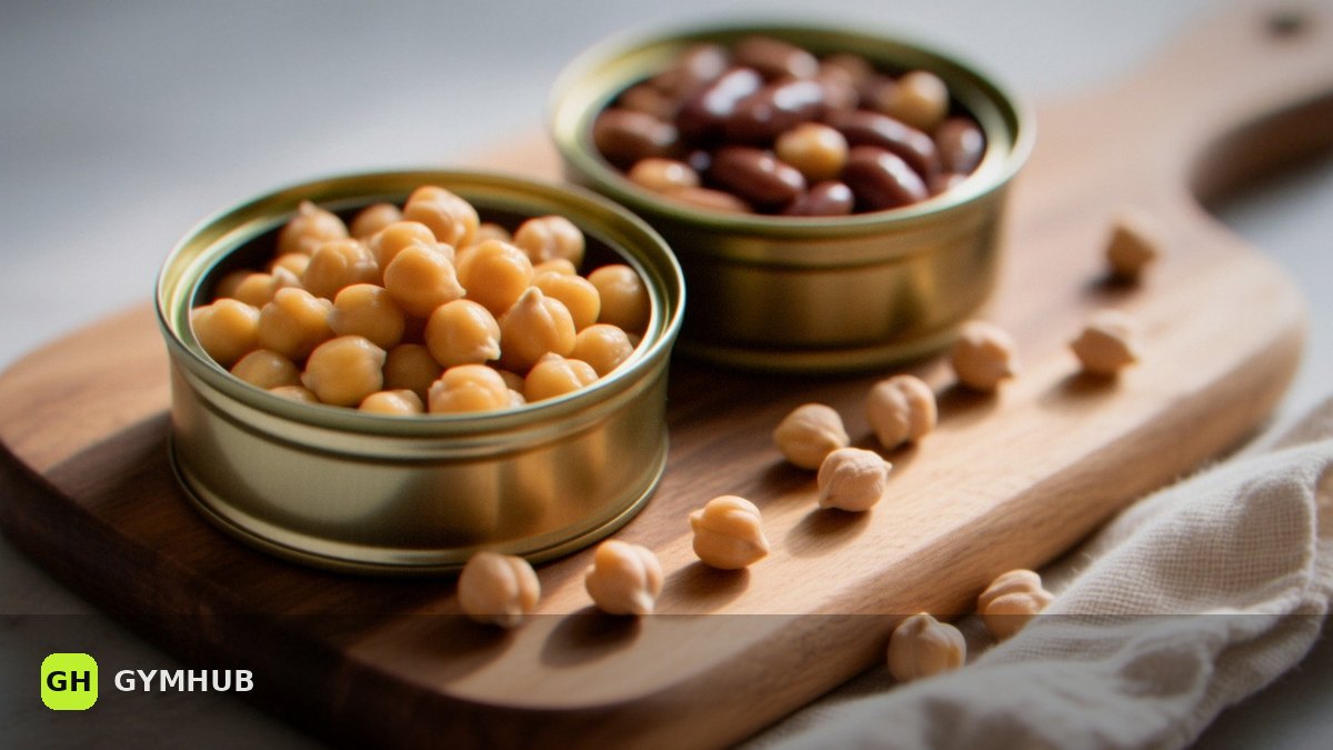 Gekauerte Kichererbsen und Bohnen: Protein, Ballaststoffe und echte Portionen