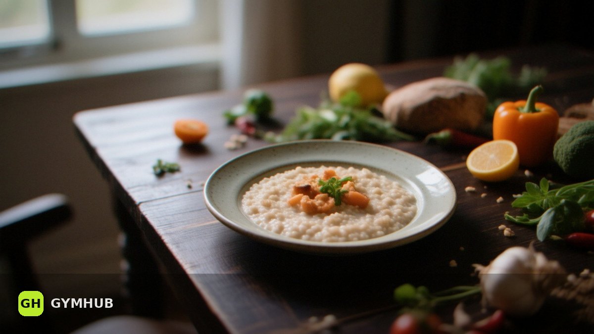 Protein porridge: a recipe with 30 g of protein per serving