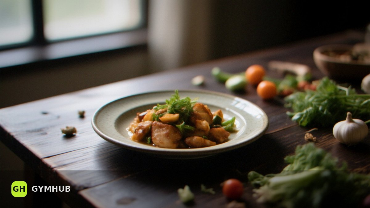 High-protein chicken goulash: a recipe for four servings