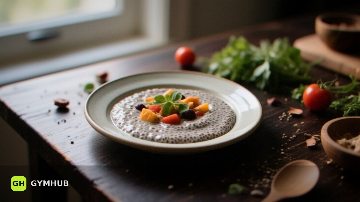 Eiweiß-Pudding aus Chia: ein Rezept mit 35 g Protein pro Portion