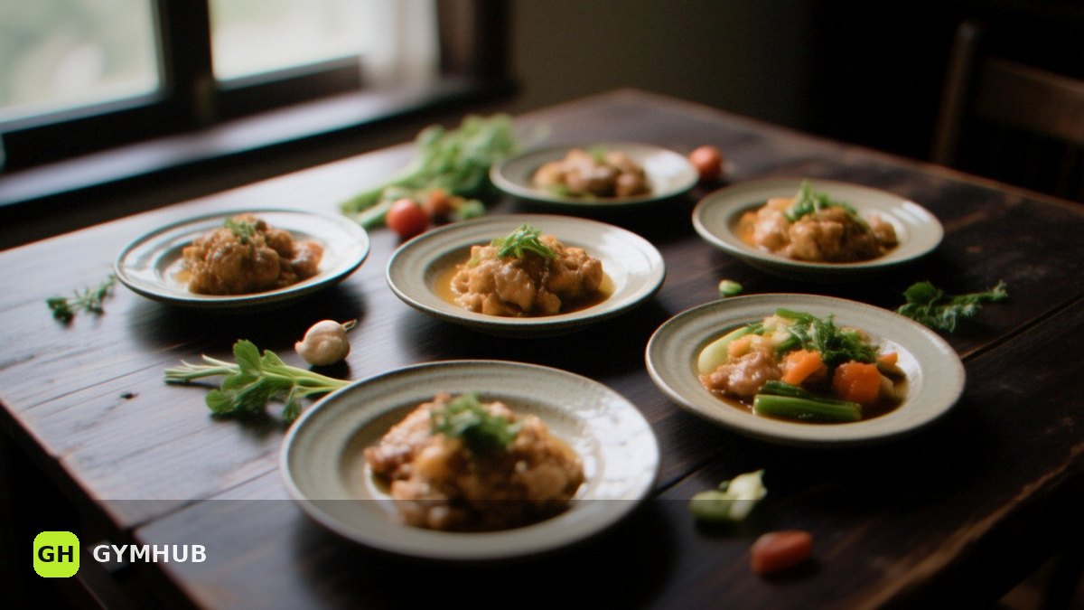 Five-day meal prep: three dishes and one shopping list