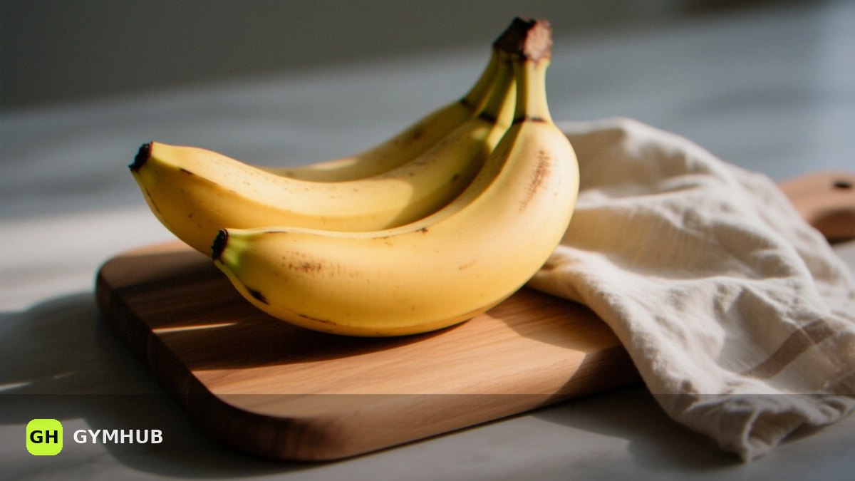 Banana before training: how much sugar and when to eat it