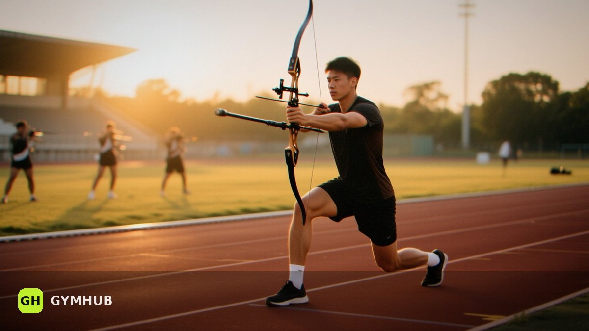Archery training: stability, breathing and scapular strength